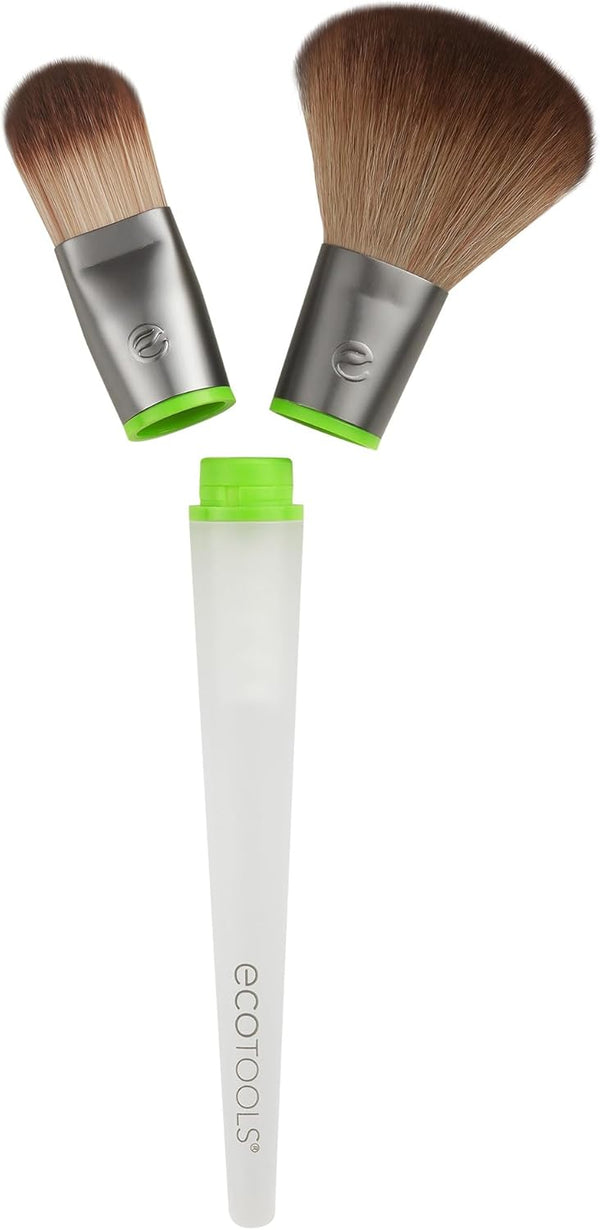 Eco Tools #3172 INTERCHANGEABLES TOTAL SENSES BRUSH DUO