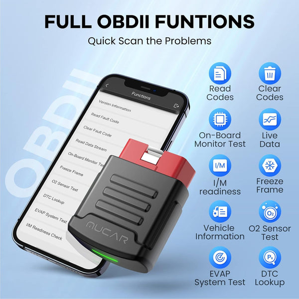 Mucar BT200 OBD2 Scanner...