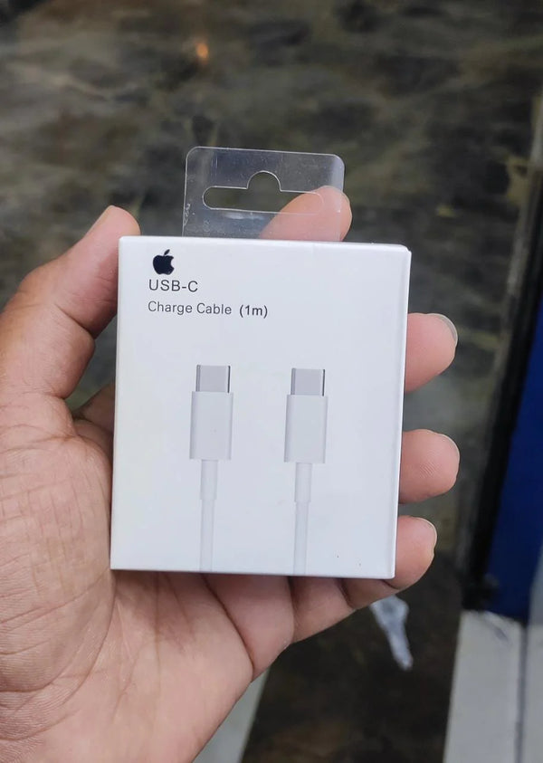 Apple USB Type-C to Type-C Cable (60W, 1m, White) - Original, Blister